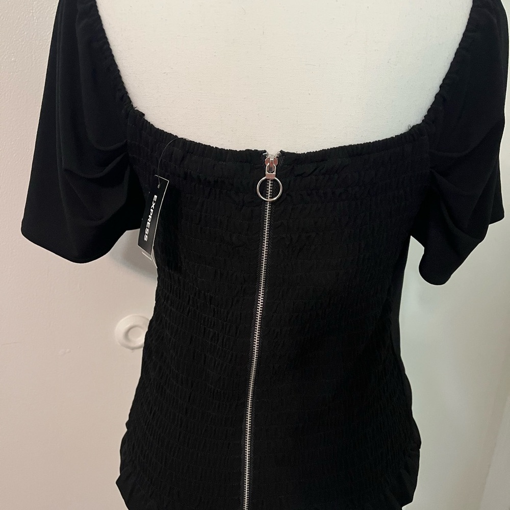 Express One Eleven Tight fitting Top - Picture 4 of 7